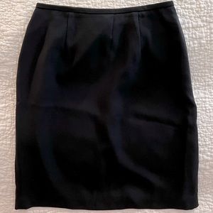 Black Skirt Fully Lined
